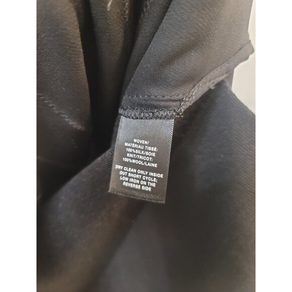 Lafayette 148 New York Silk Black Sweater Vest Size Xl New NWT - Picture 7 of 9